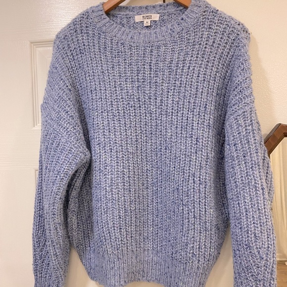 BB Dakota “Mixed Business” Blue Sweater from Shopbop - Picture 3 of 6
